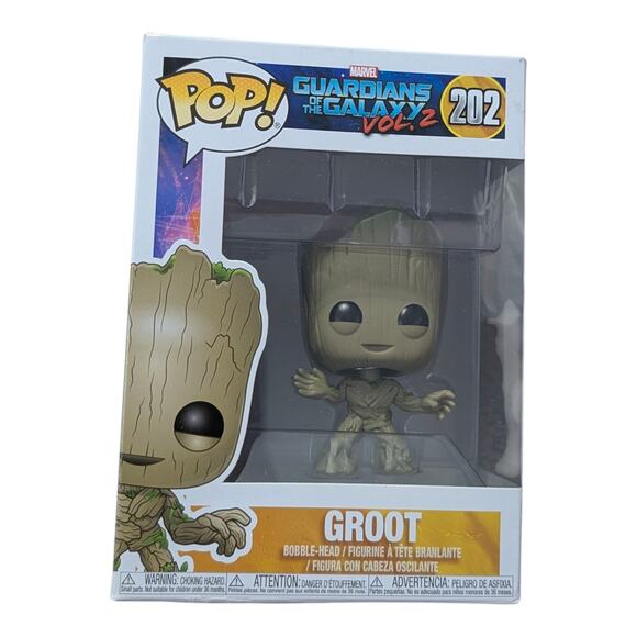 Assorted Lot of 8 Groot Pop Figures In Box - Picture 4 of 9